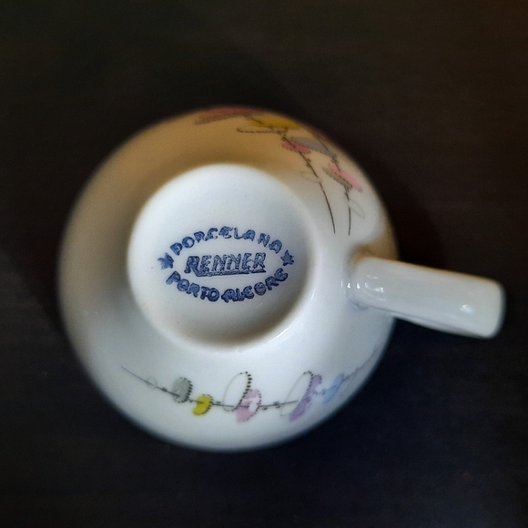 Mid-century Brazilian Espresso Demitasse Cup Set - Picture 10 of 15